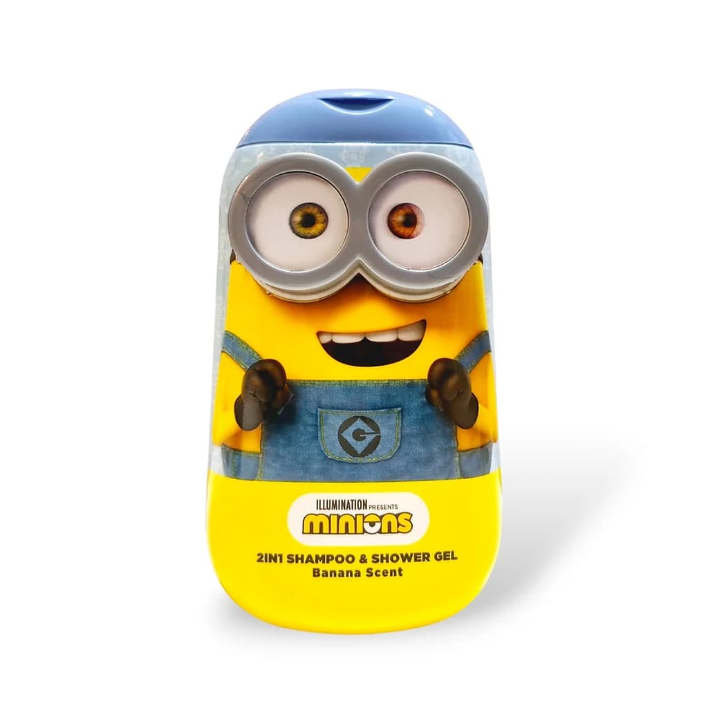 Minions Bob 2in1 Shampoo & Shower Gel детски шампоан и душ гел с аромат на банан 400 мл