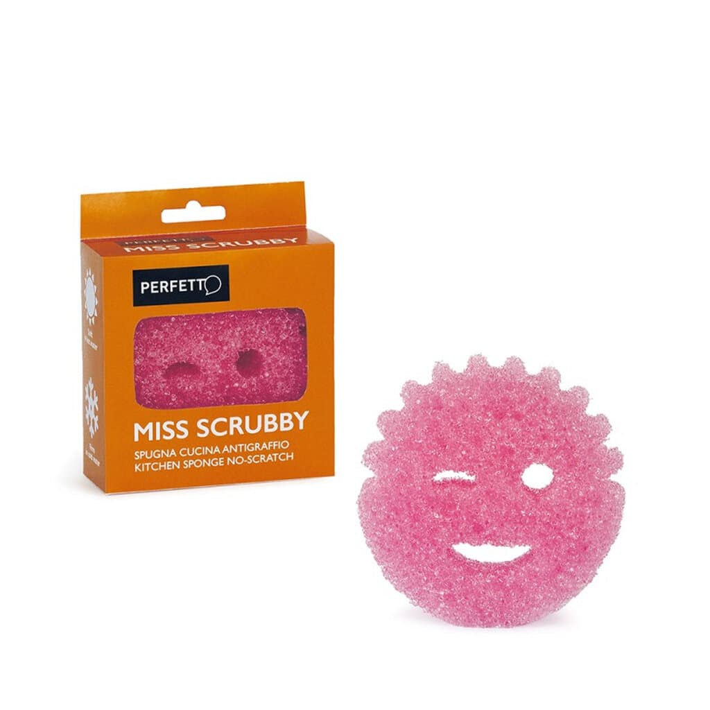 Miss Scrubby No Scratch Розова Адаптивна Гъба към Hot/ Cold Water