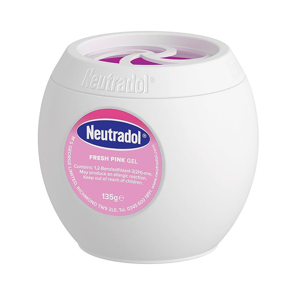 Neutradol Fresh Pink Gel 135 г гел неутрализатор на неприятни миризми за помещения