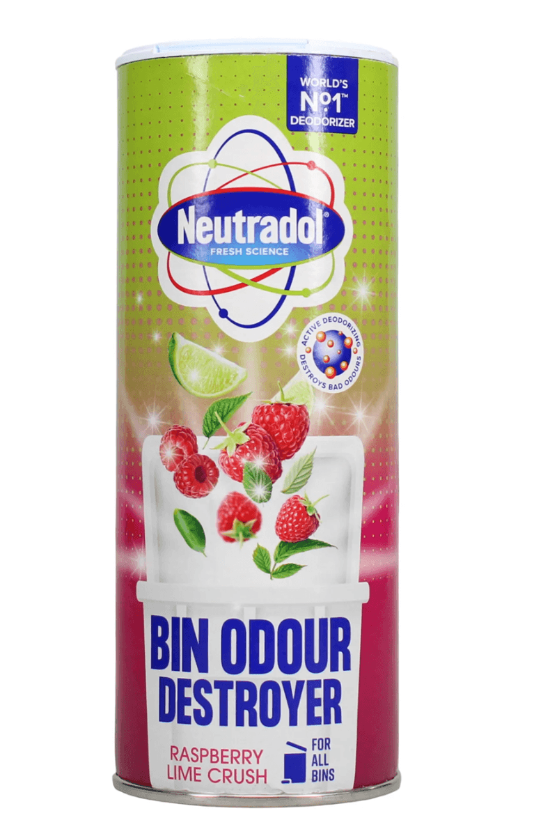 Neutradol Bin Odour Destroyer Raspberry Lime – опаковка отпред
