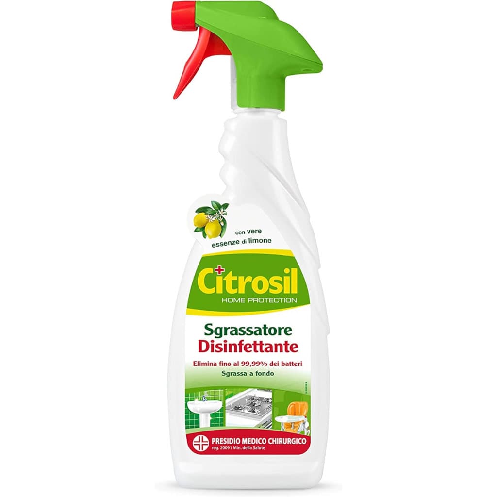 Citrosil Home Protection Sgrassatore Disinfettante в опаковка, показваща предната страна с основна информация.