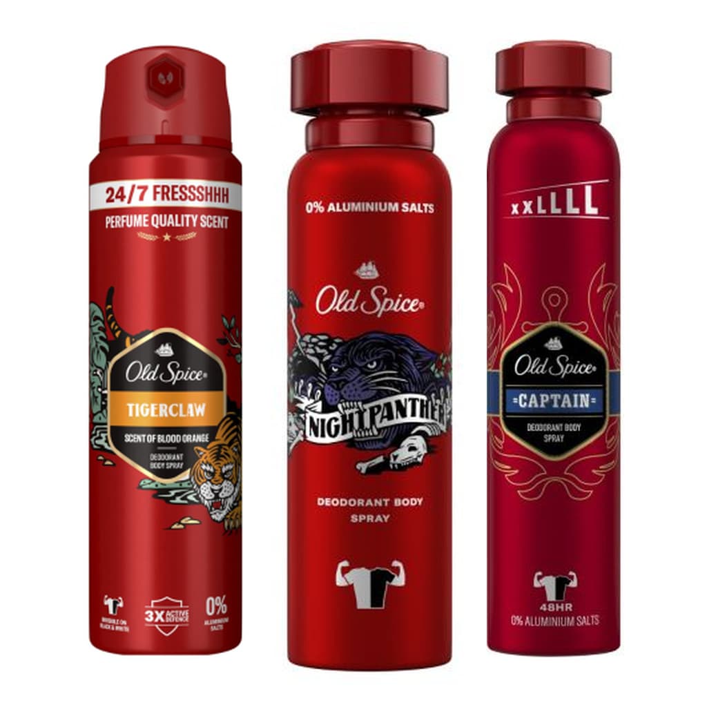 Old Spice дезодорант спрей различни варианти – мъжка защита и свежест