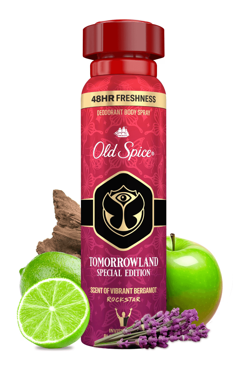 „Old Spice Rockstar – фронтален изглед“