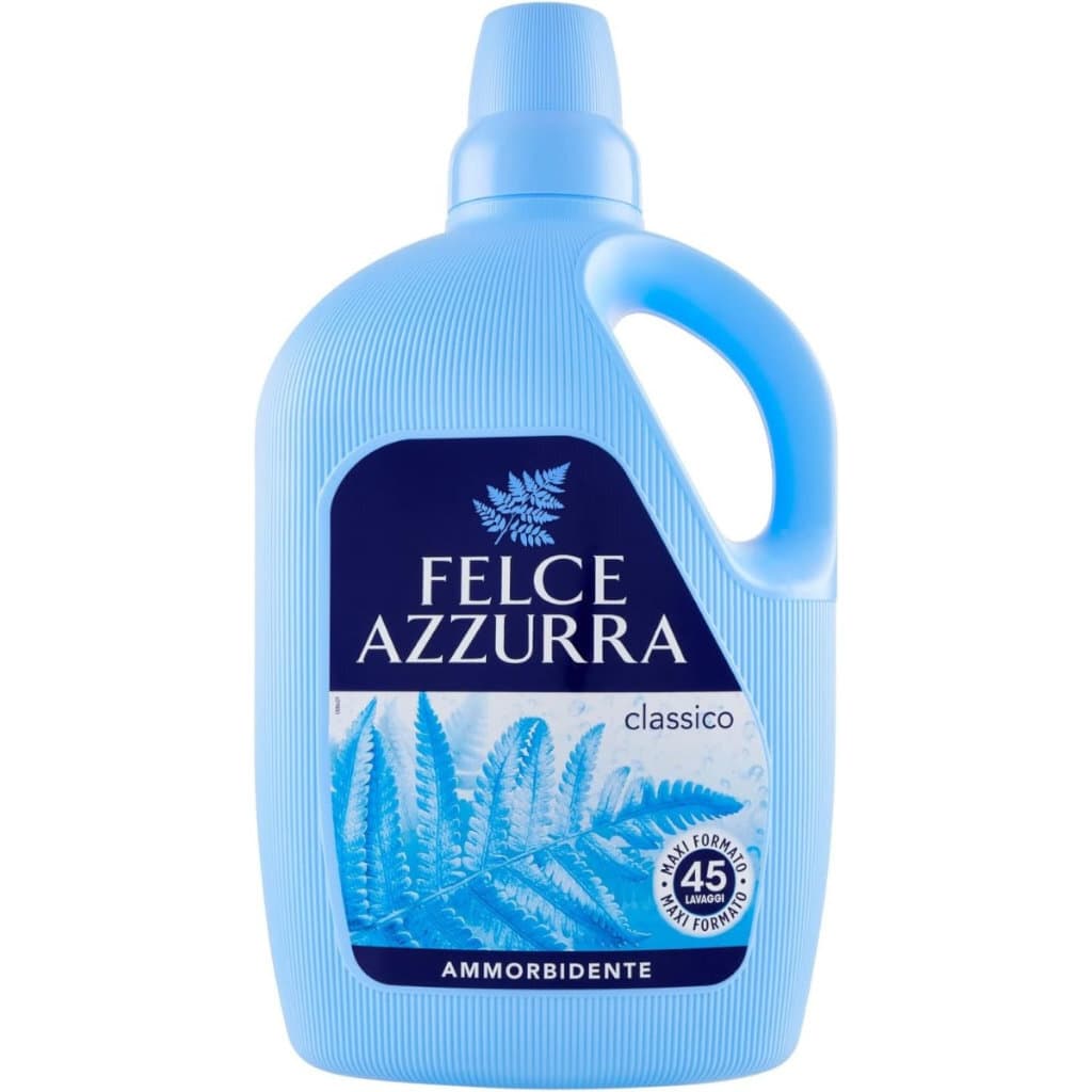 Felce Azzurra – Омекотител "Classico" 3 л – Преден изглед на опаковката.