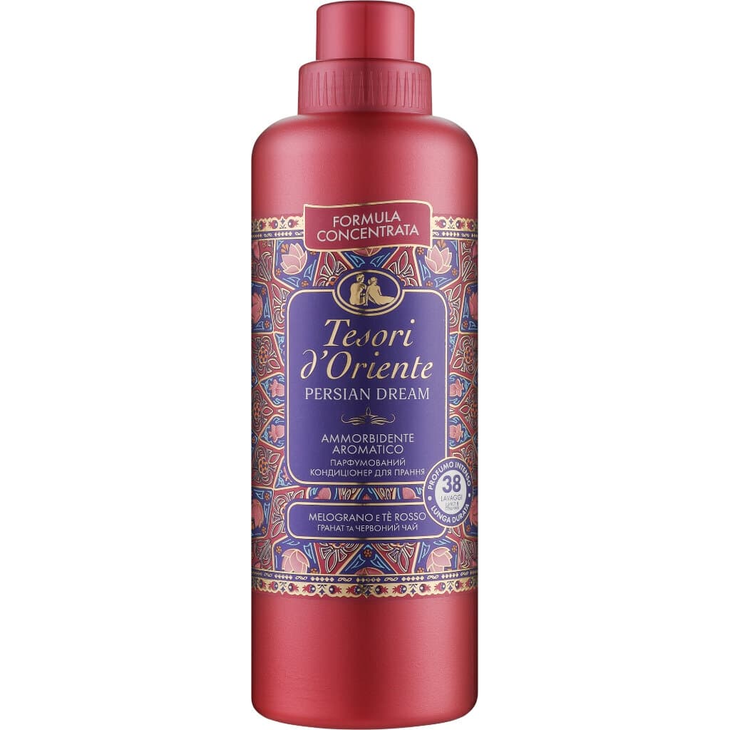 Tesori d'Oriente Омекотител Persian Dream в опаковка, показваща предната страна с основна информация.