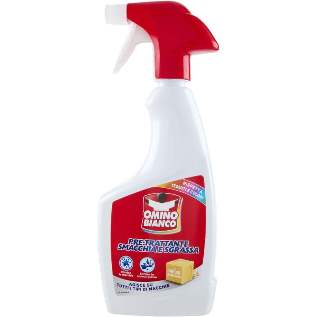 Omino Bianco Мощен Препарат за Обработка на петна със Сапун
