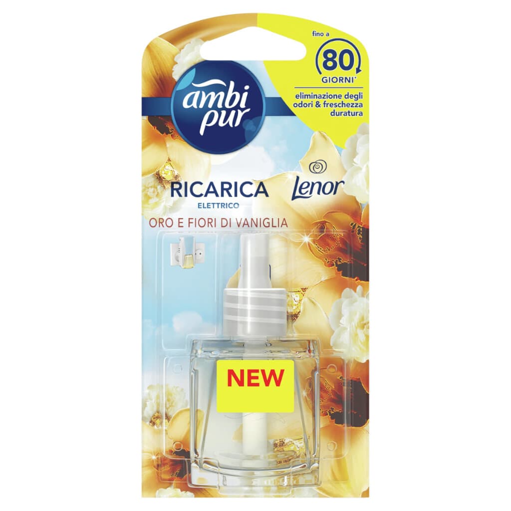 Пълнител за Дифузер Ambi Pur Oro e Fiori di Vaniglia 80 дни