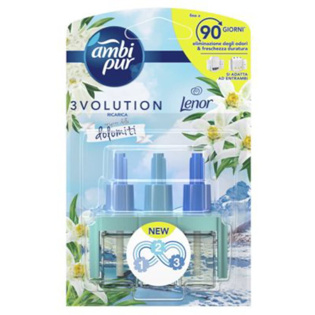 Пълнител за Ел. Дифузер Ambi Pur 3volution Dolomiti 90 дни