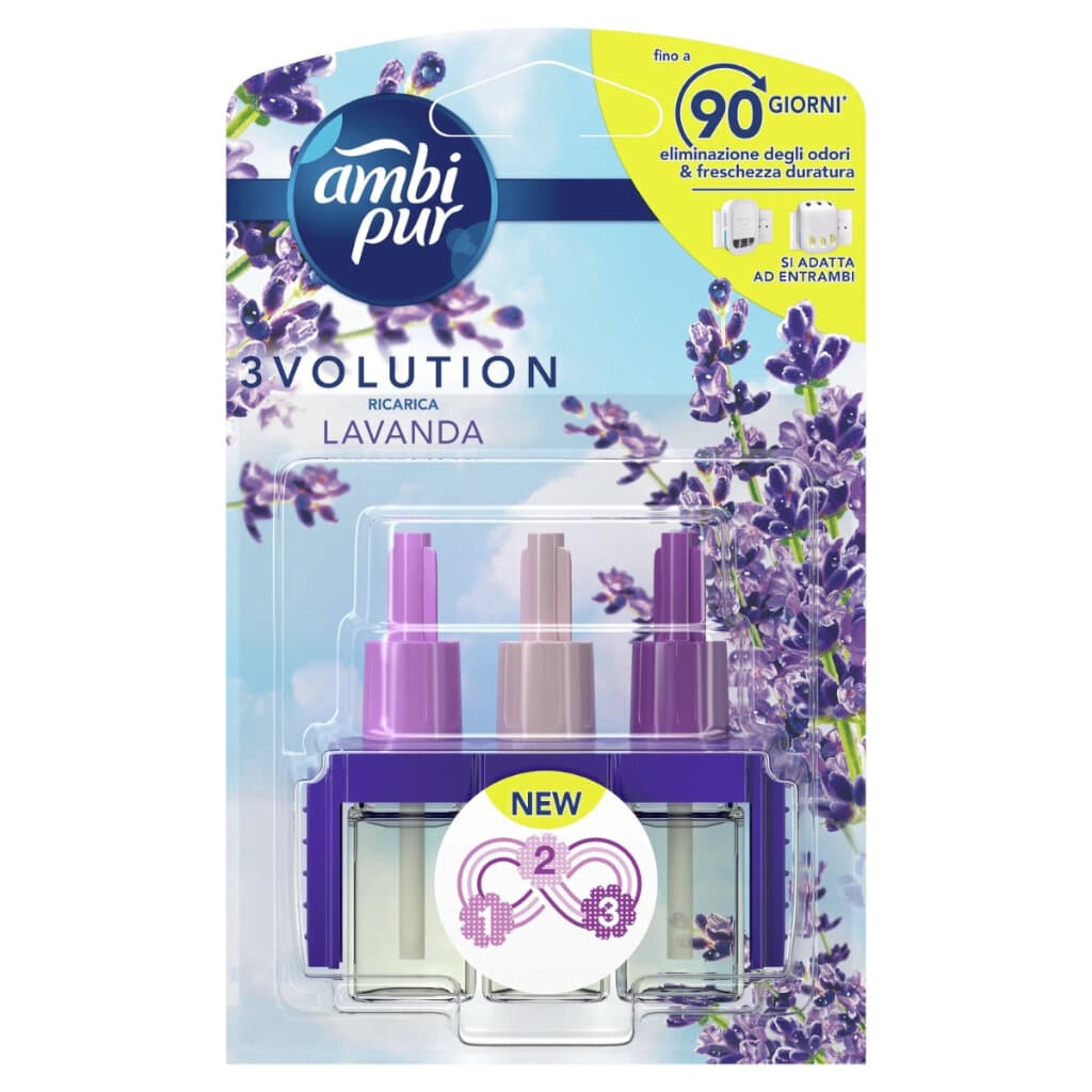 Дозировка, състав и инструкции за употреба на AmbiPur Elettrico Ricarica Liquida Lavanda 20 ml