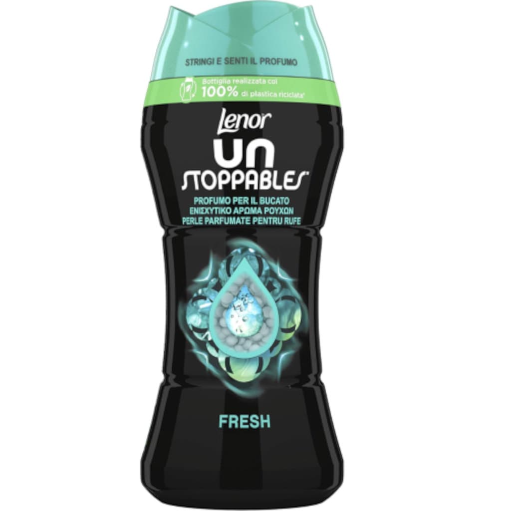 Lenor Unstoppables Fresh | Ароматизиращи перли за пране - 210 г - изглед отпред