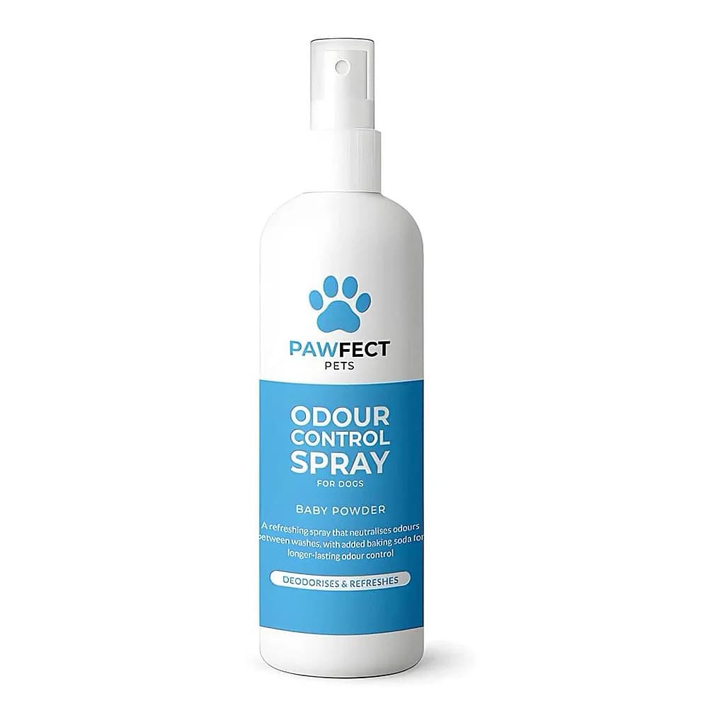 PawFect Pets Odour Control Spray Baby Powder дезодориращ спрей за кучета 237 мл
