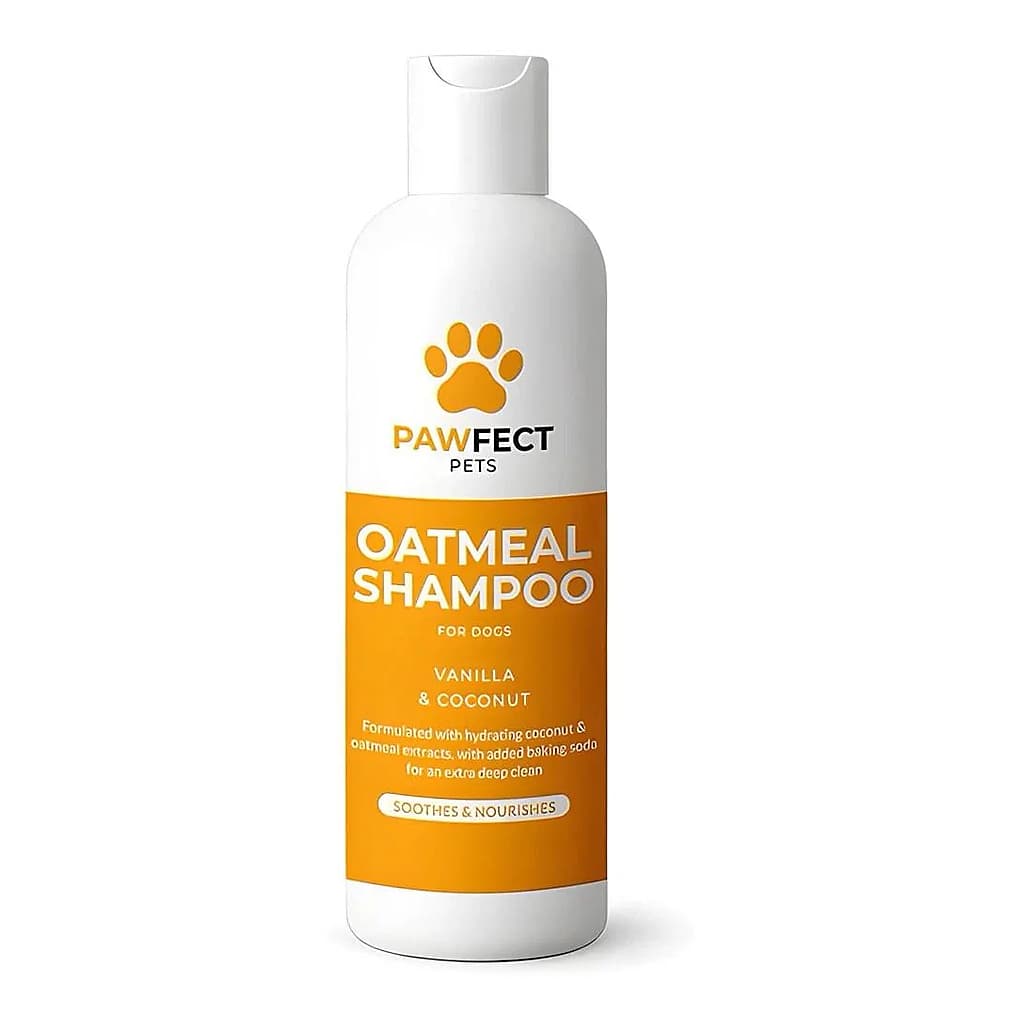 PawFect Pets Oatmeal Dog Shampoo Vanilla & Coconut шампоан за кучета 250 мл