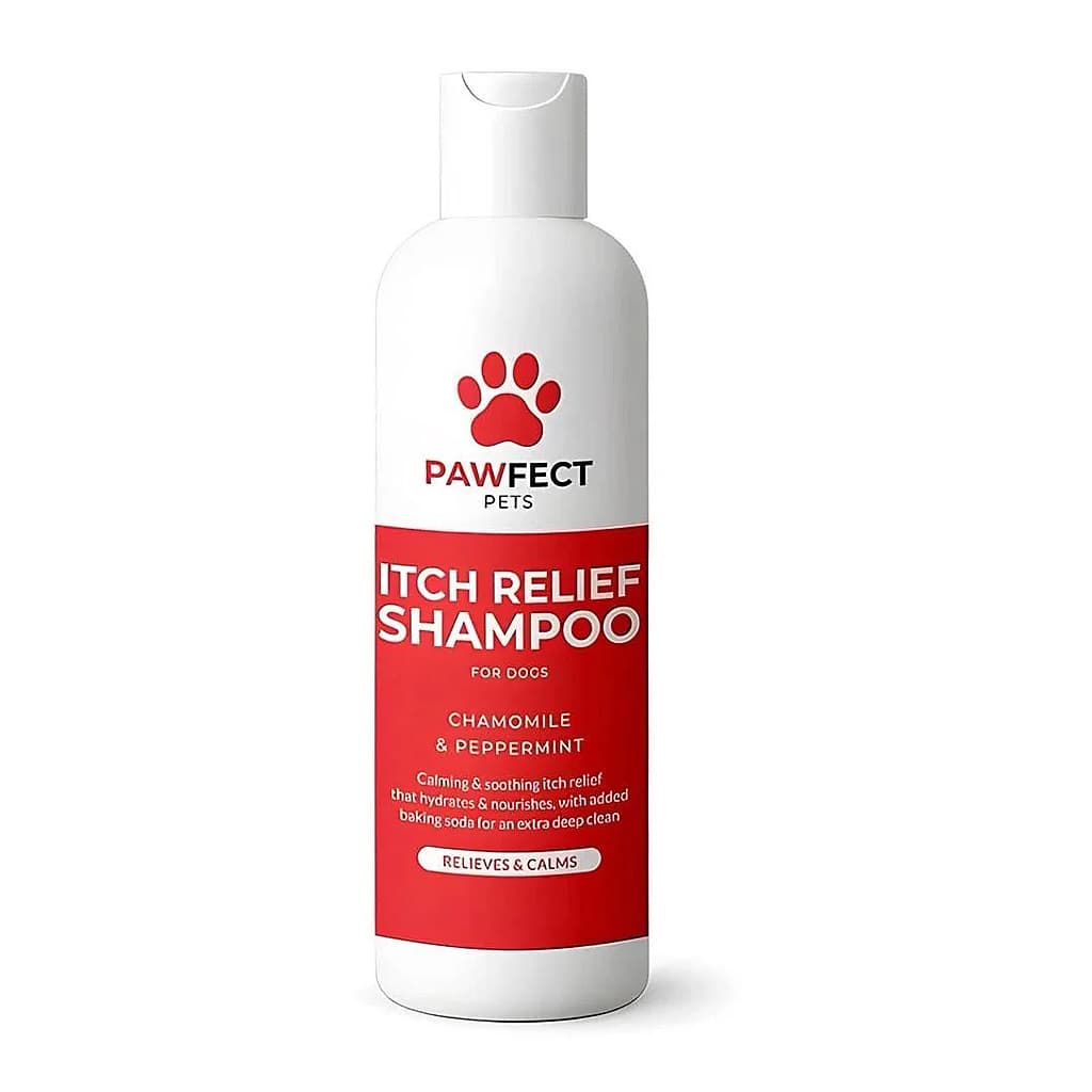PawFect Pets Itch Relief Dog Shampoo Chamomile & Peppermint успокояващ шампоан за кучета 250 мл