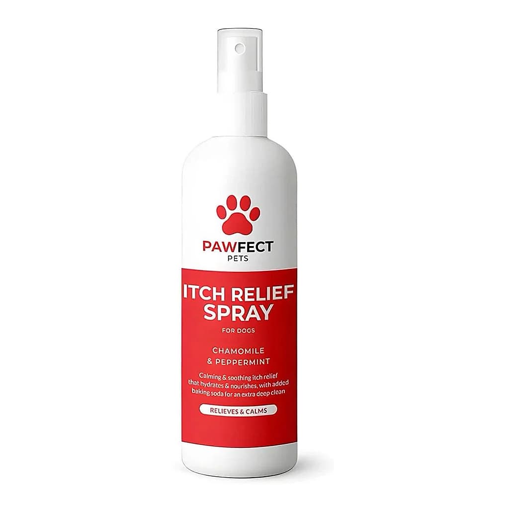 PawFect Pets Itch Relief Spray Chamomile & Peppermint успокояващ спрей за кучета 237 мл