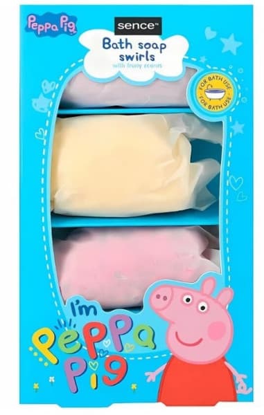 Peppa Pig сапунени спирали за вана – 4 броя в опаковка