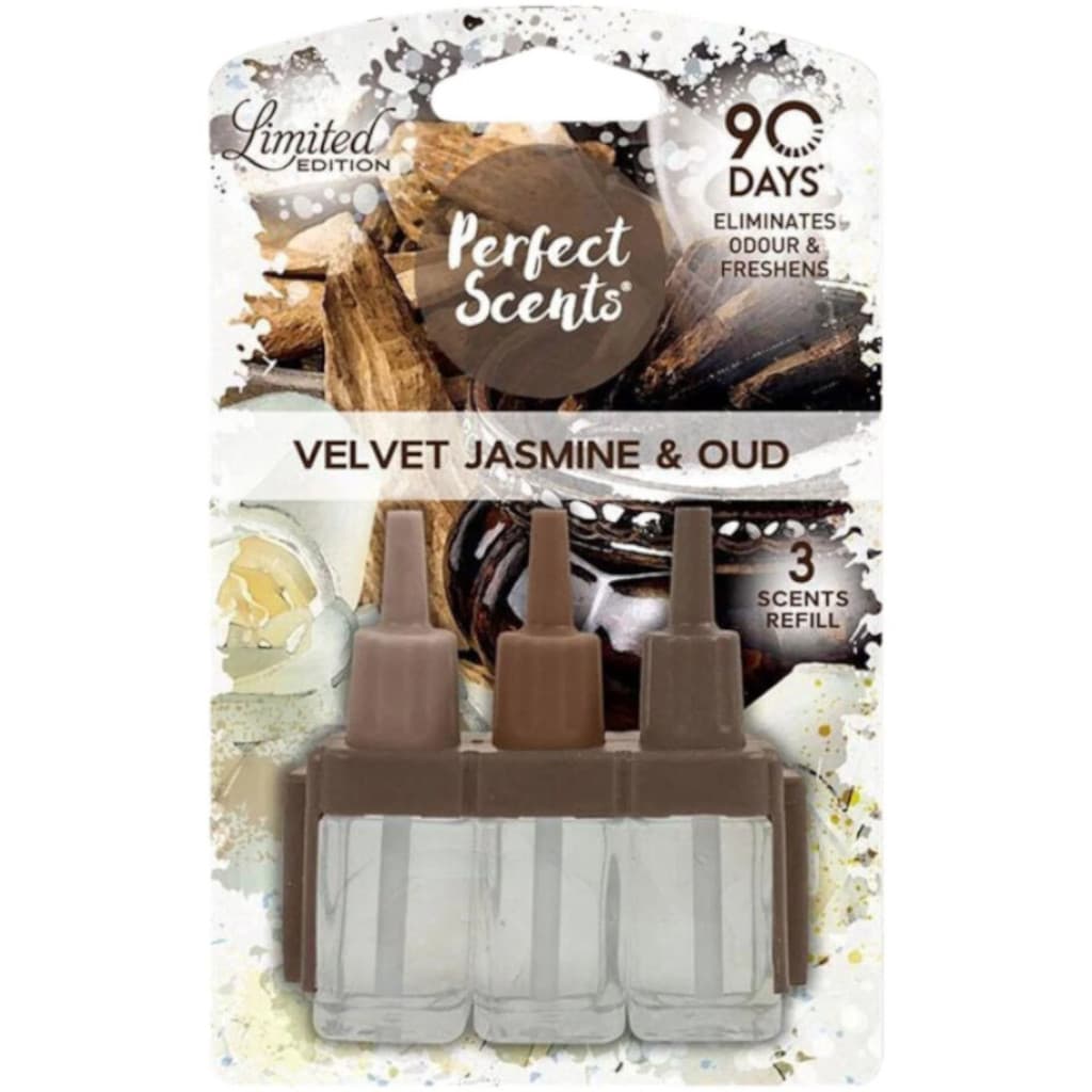 Perfect Scents 3volution Пълнител Жасмин и Ориентал Уд 90 дни - опаковка отпред