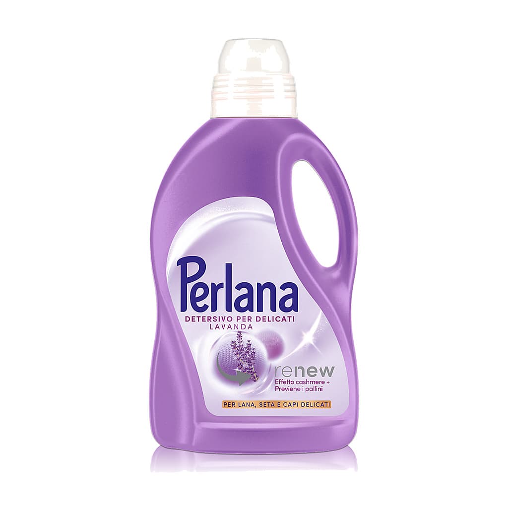 Perlana Detersivo Delicati Lavanda Renew течен препарат за вълна, коприна и деликатни тъкани 1,4 л 28 пранета