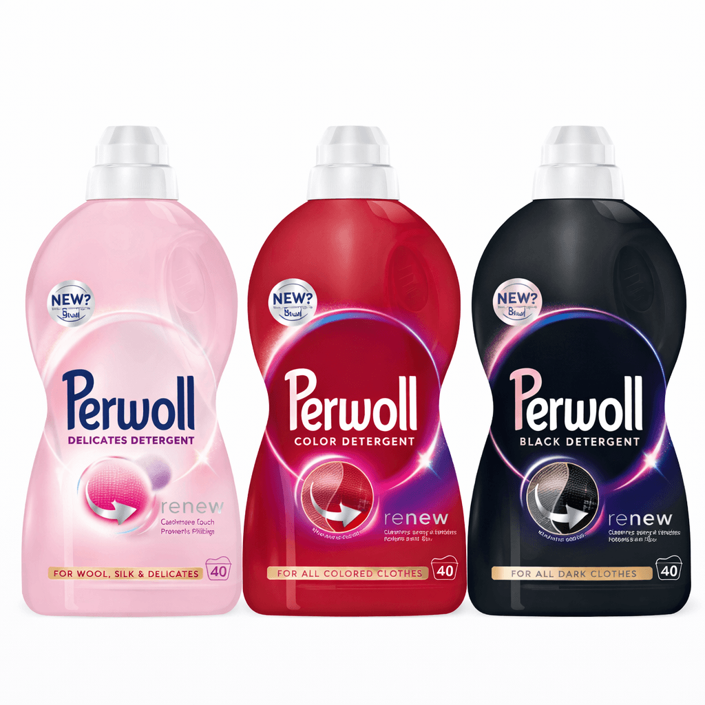 Серия Perwoll за деликатни, цветни и тъмни дрехи