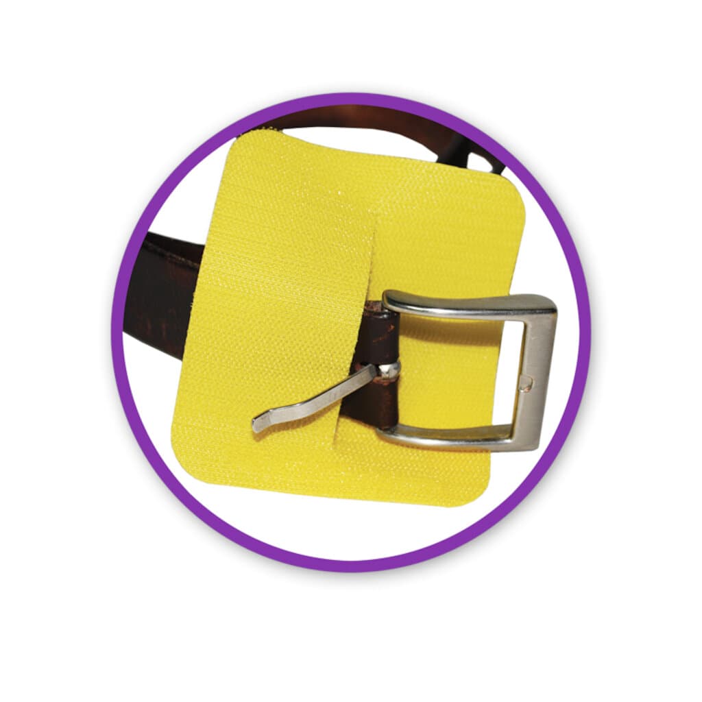 Velcro Buckle Protector в опаковка, защитен аксесоар за катарами и закопчалки по време на пране и сушене.