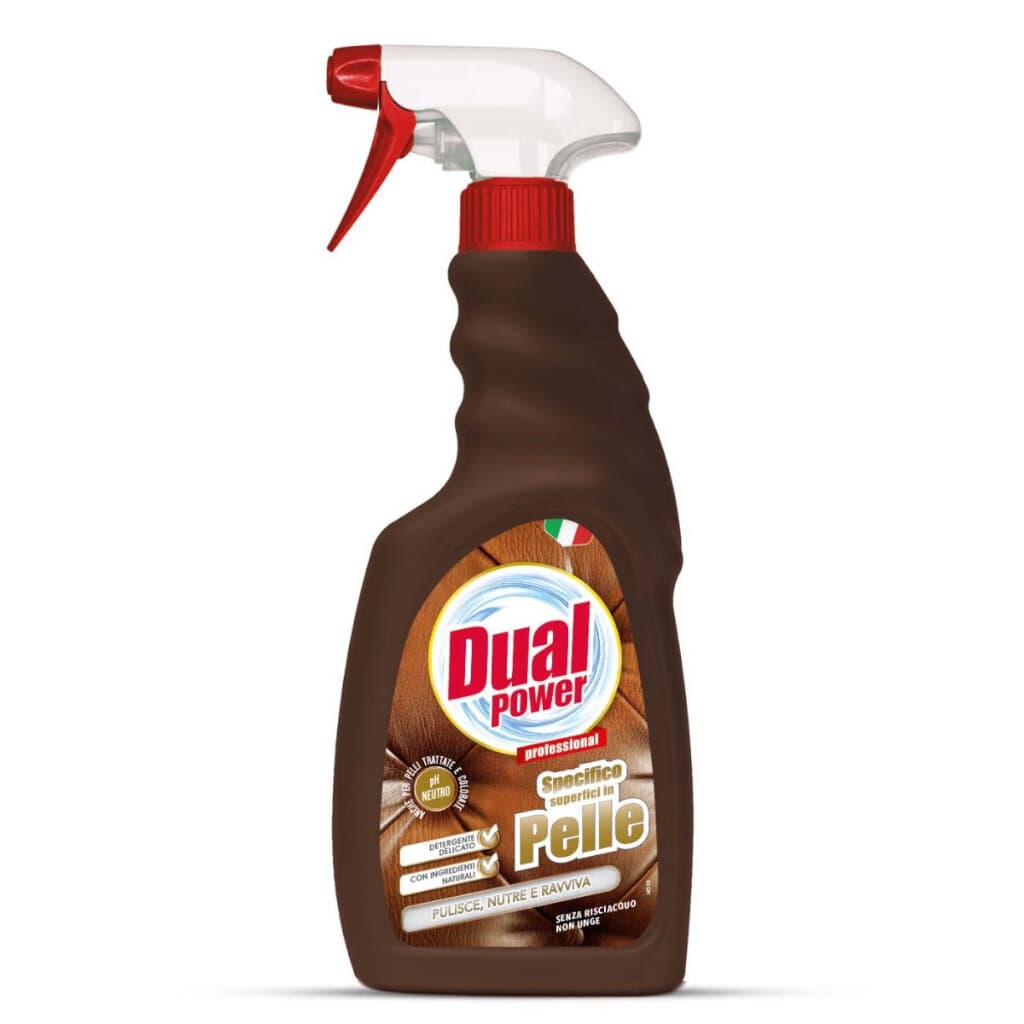 Препарат за Почистване и Поддръжка на Кожа Dual Power Pelle