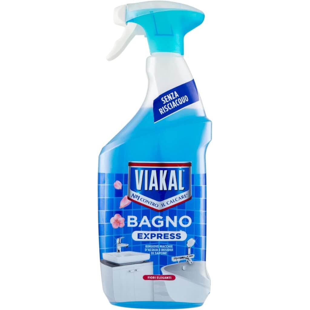 Опаковка на Viakal Bagno Express Fiori Eleganti 470 мл
