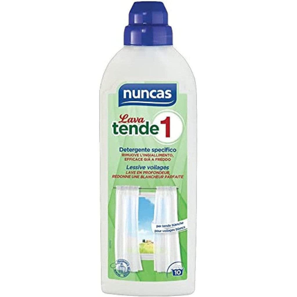 Опаковка на Nuncas Tende 1 отпред с инструкции и лого.
