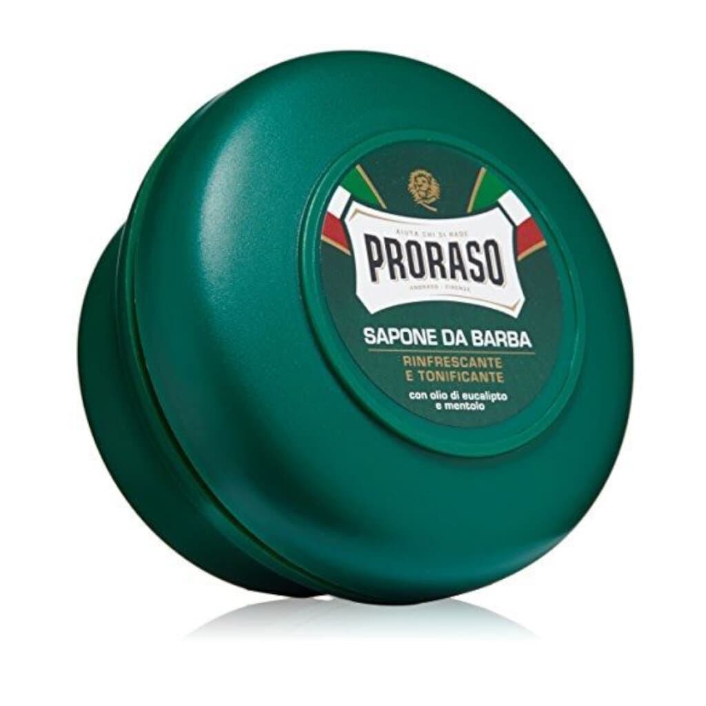 Proraso освежаващ сапун за бръснене в купа – За традиционно бръснене с плътна пяна.