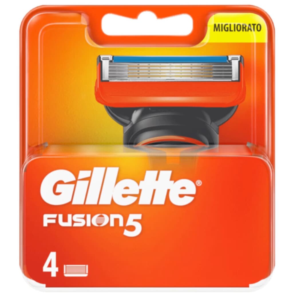 Gillette Fusion5 – 5 антифрикционни остриета за дълготрайно гладко бръснене.