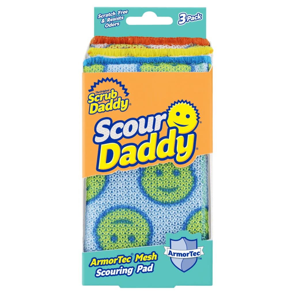 Scour Daddy 3-Pack Неабразивни Гъби за Почистване от Scrub Daddy