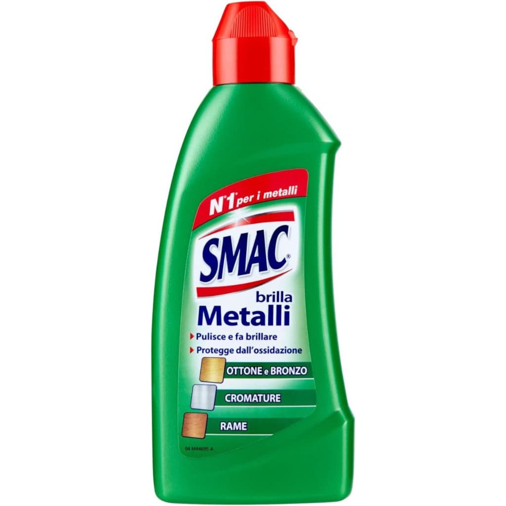 Smac Shiny Metals – Почистващ препарат за метали – Предна страна на опаковката.