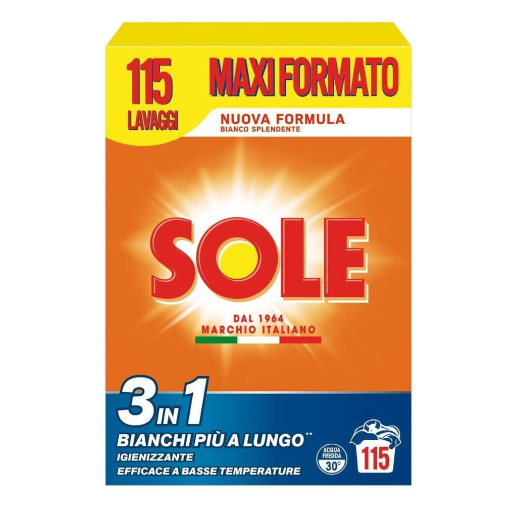 Sole Bianco Splendente 115 Misurini | Ефективен препарат за Бели Дрехи