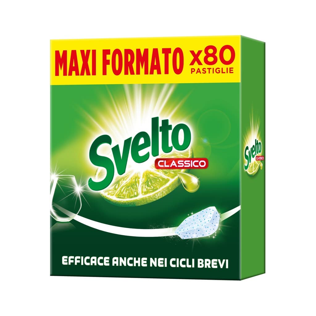 Svelto Classico Таблетки за Съдомиялна Машина 80 броя