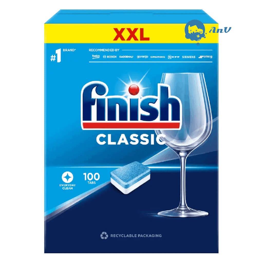 Finish Classic Original в опаковка, показваща предната страна с основна информация.