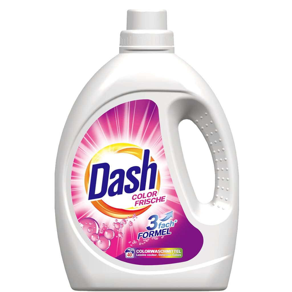 Течен Препарат за Цветно Пране Dash Color Frische 40 пр