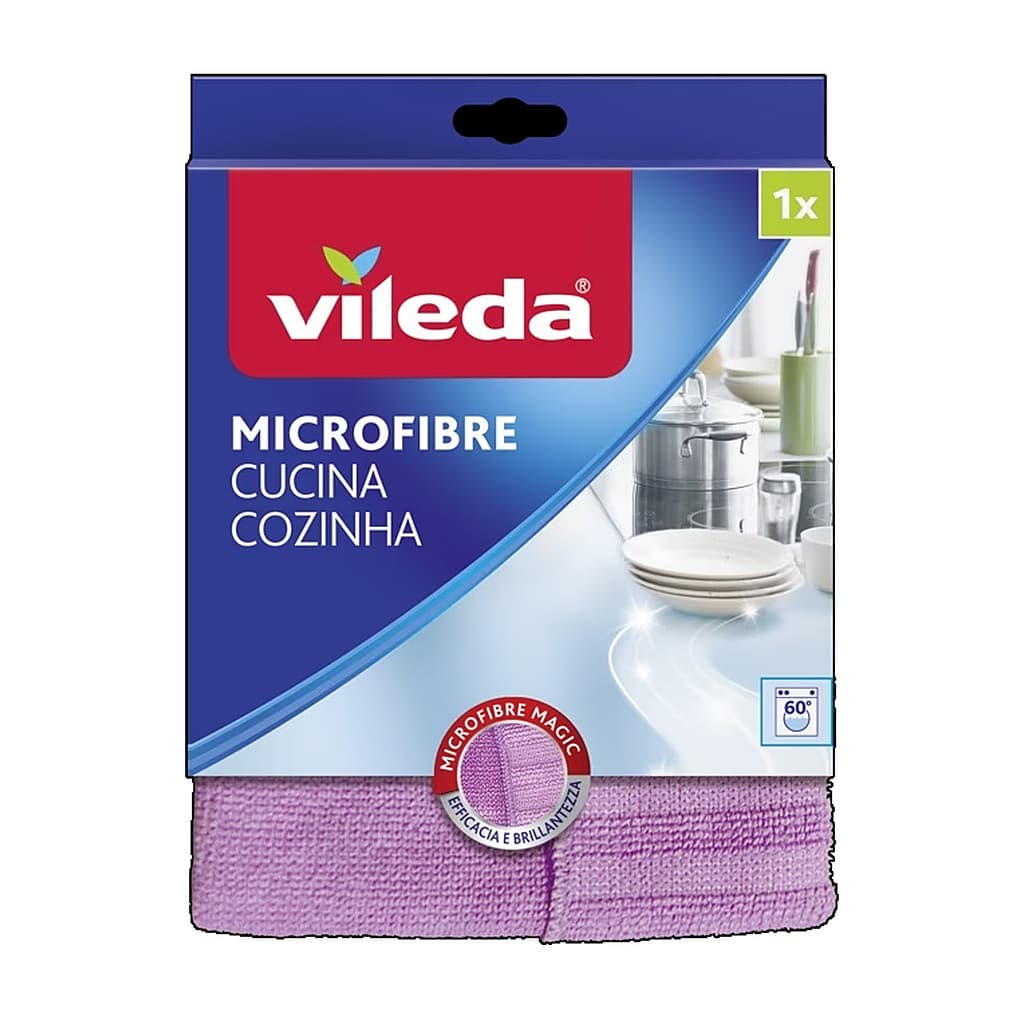 Vileda Microfibre Cucina микрофибърна кърпа за кухня 32 × 32 см – 1 бр.