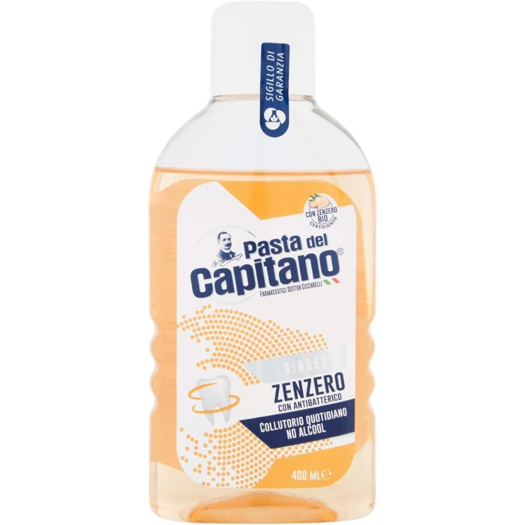 Вода за Уста Pasta del Capitano с органичен Джинджифил 400 мл