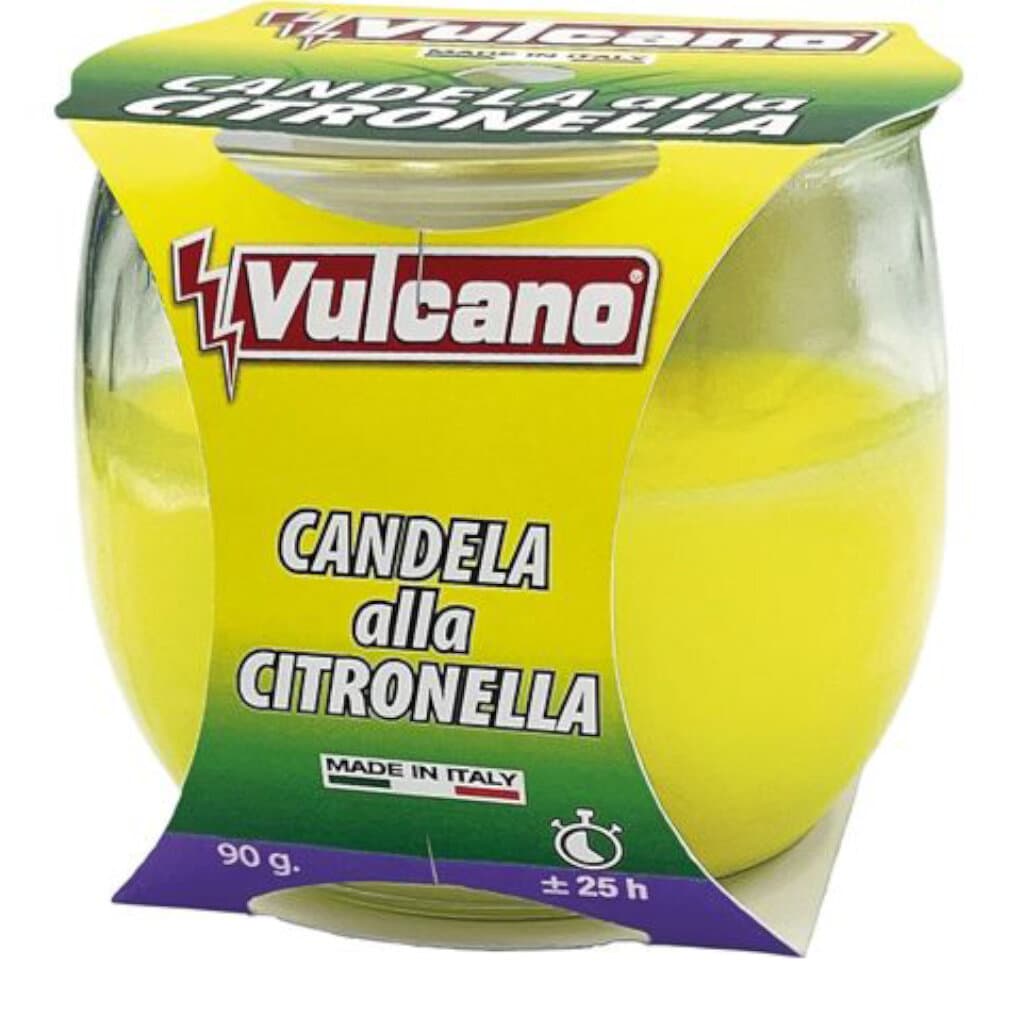Vulcano Citronella Aроматна Свещ за Отблъскване на Насекоми