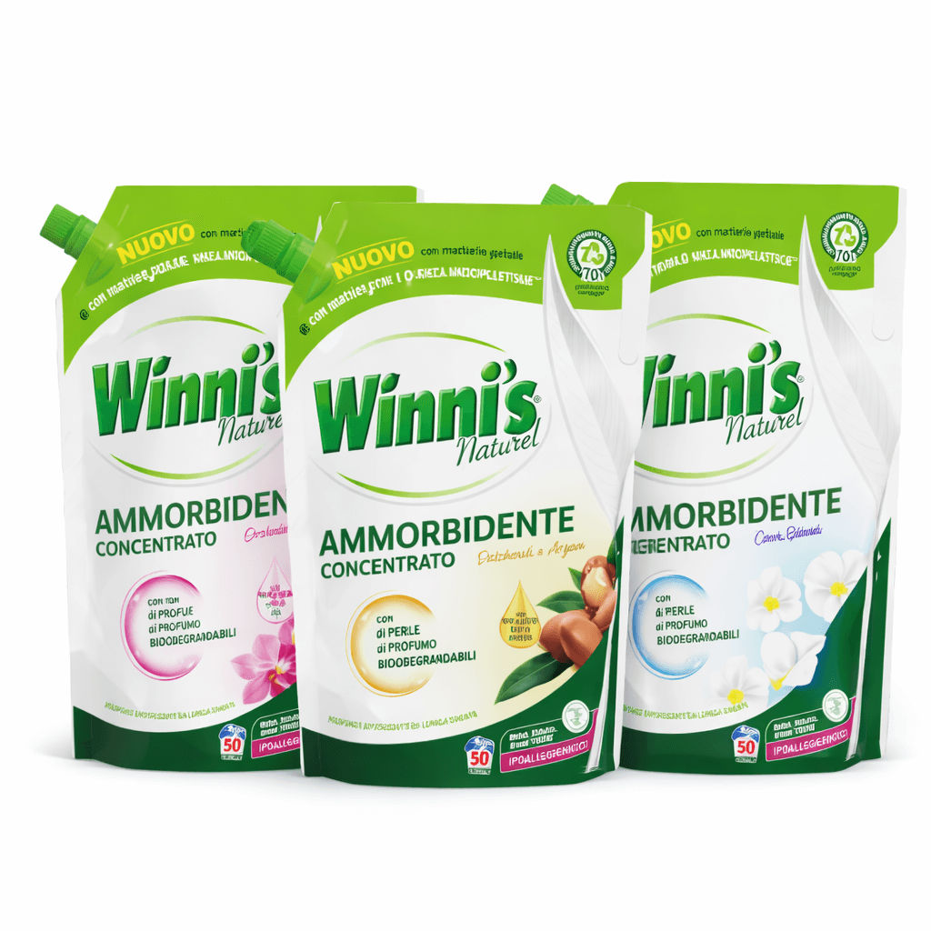 Омекотител Winni’s Patchouli & Argan", "Омекотител Winni’s Fiori Bianchi", "Омекотител Winni’s Orchidea"
