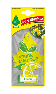 Ароматизатор за Кола Борче Arbre Magique Лимон 7 седмици